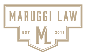 Maruggi Law Logo Maruggi Law Logo, tan