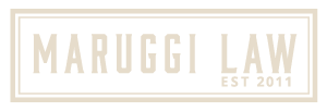 Maruggi Law Logo, tan